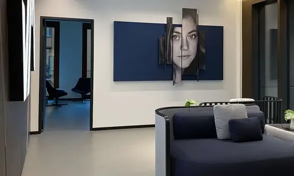 Augenarzt Praxis Frankfurt Stadtmitte Wartezimmer dr. vision