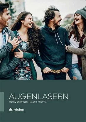 Augenlaser Handbuch Cover von dr.vision aus Frankfurt