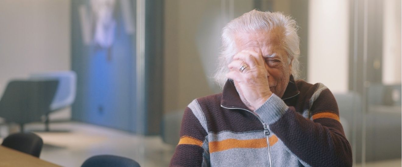 Emotionale Erfahrung eines Patienten nach Katarakt OP