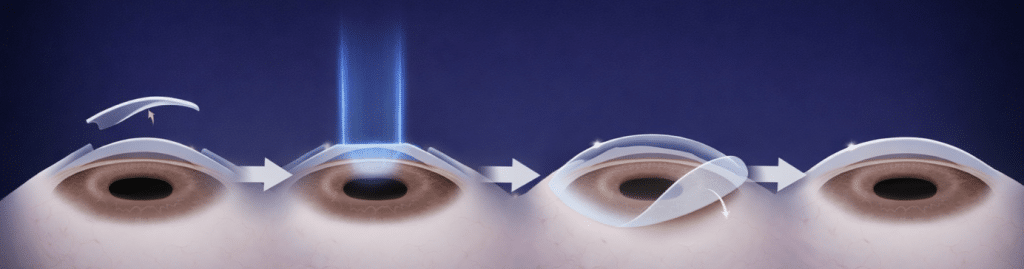 Augenarzt & Augenlasern Frankfurt dr.vision die vier schritte der prk