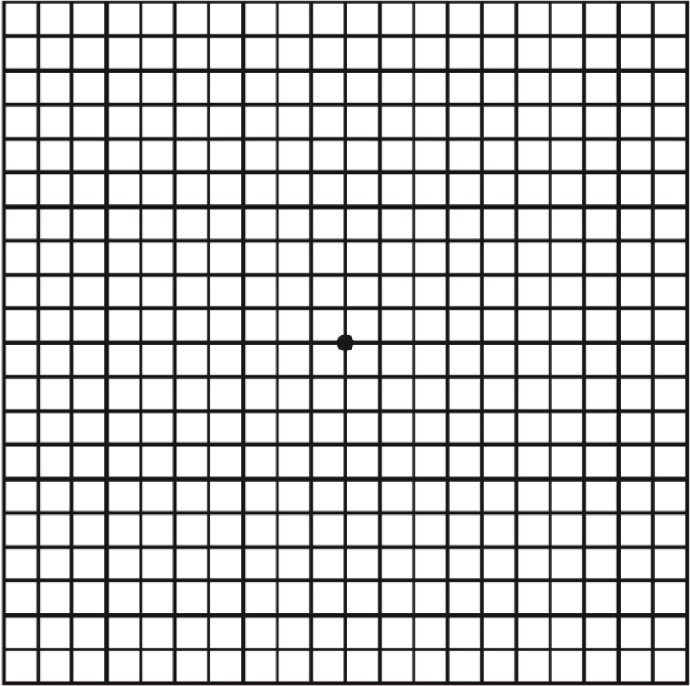 Augenarzt & Augenlasern Frankfurt dr.vision Amsler Gitter Test